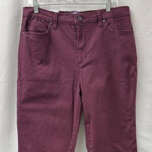 NWT Gloria Vanderbilt Huckleberry Jeans - 12